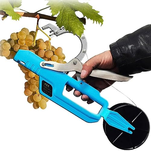 ROGHA Máquina para Atar Plantas, Herramientas de Jardinería, Herramientas para Encintar Cintas Florales, Máquina Tapetool, Artilugios de Jardinería, Herramienta de Garra de Jardín