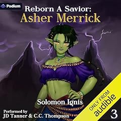Reborn a Savior: Asher Merrick Audiolibro Por Solomon Ignis arte de portada