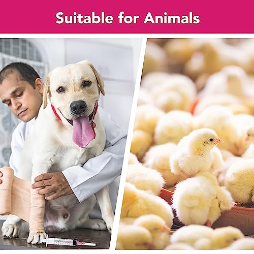 150 Pack 29 Ga 0.5 Inch Luer Lock,Lab Accessories, Industrial Dispensing Accessories, Individually Packaged #TOP5