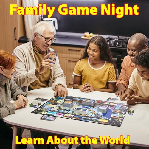 Travelling The World Pursuit Trivia Educativo para Familias miniatura 2