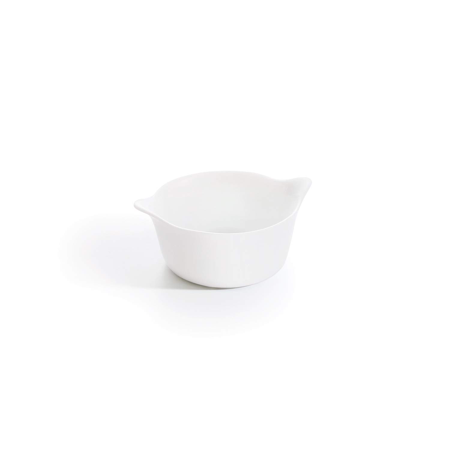Smart Cuisine Carine 250°C round ramekin - Innovative glass - Lightweight and extra resistant - Easy to clean - Made in France - Dimensions 11 cm