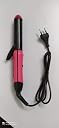 Happy_Enterprise 2 in 1 Hair Straightener and Curler NHC-2009 (Pink). gallery image