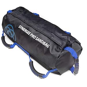Synergee Adjustable Fitness Sandbag. Adjustable Sandbags with Filler Bags – Heavy Duty Weight Bag