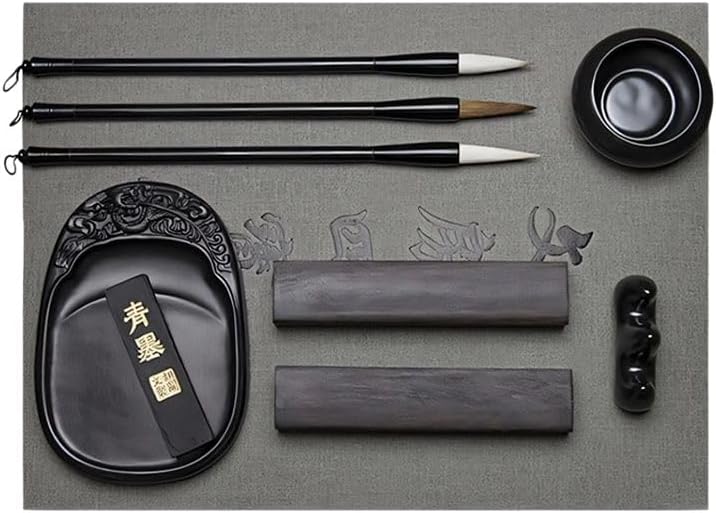 Calligraphy Brush Gift Set Four Treasures for Chinese Painting and Writing Practice 文房四宝套装-shape2