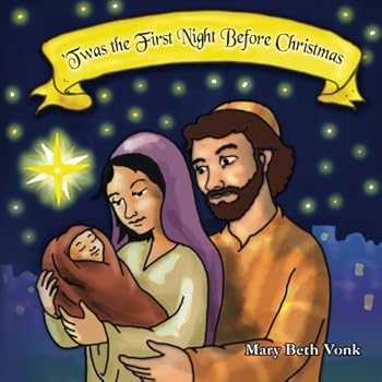 Paperback 'Twas the First Night Before Christmas Book