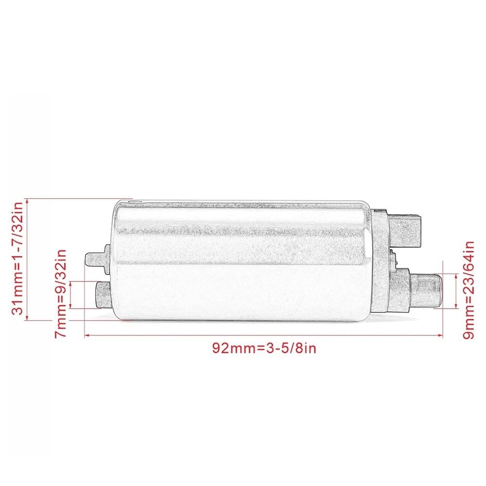 Benzinhahn Für Für ER6N Für ER6F Für Ninja 650 BR250 Z250SL BX250 Für NINJA 250SL Motorrad Kraftstoffpumpe Motorrad Kraftstoff Pumpen