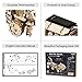 ROKR 3D Wooden Puzzle-Model Car Kits for Adults-Wood Puzzles Adult-Wood Model Kit-Mechanical Gears Constructor Kits-3D Assembly Toy-Best Gifts for Adults & Teens (Hermes Rover)