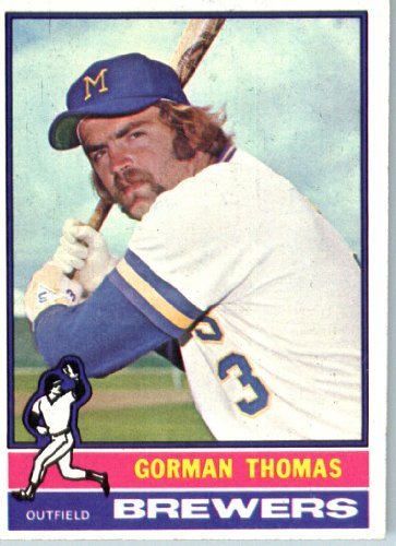 1976 Topps Baseball Card #139 Gorman Thomas