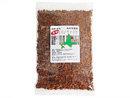 Amazon.co.jp: 秀品カバノアナタケ茶 200g(10mmカット)北海道産