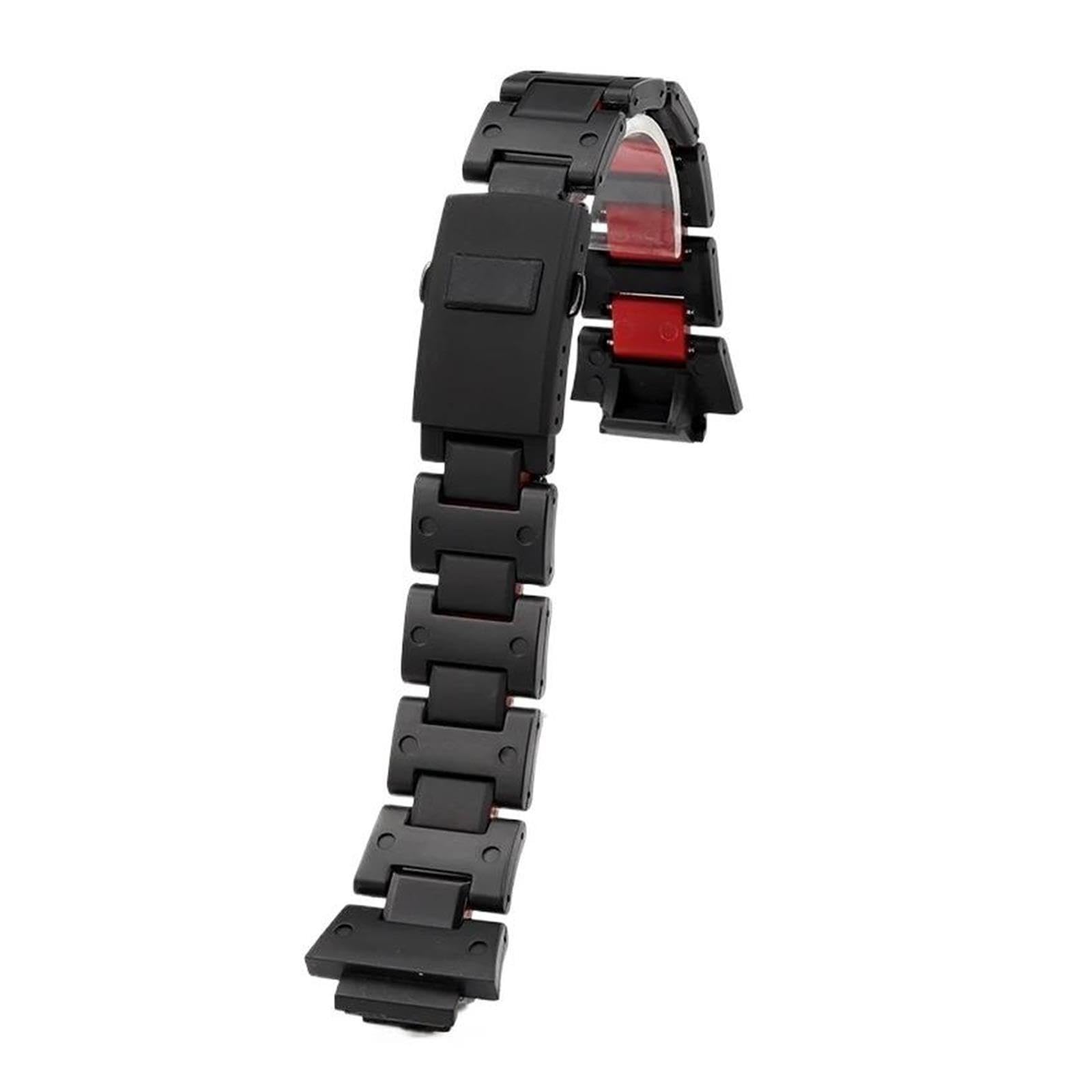 Correa de reloj ligera de acero y plástico compuesto, Compatible con cadenas modificadoras Casio DW5600/GA-2100/GW-M5610/DW-6900, 16MM