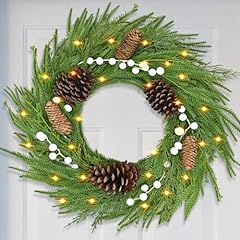 Wreath With Pine Cones