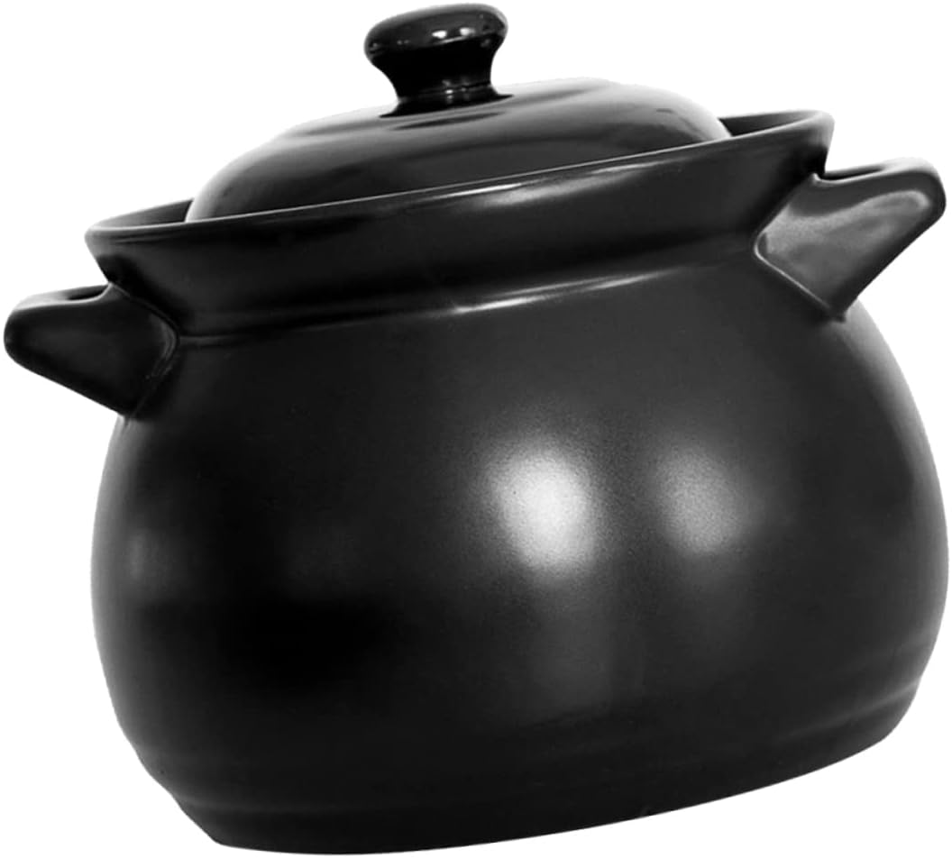 Cabilock High-temperature Resistant Pot Soup Pot Ceramic Casserole for Asian Cookware Casserole