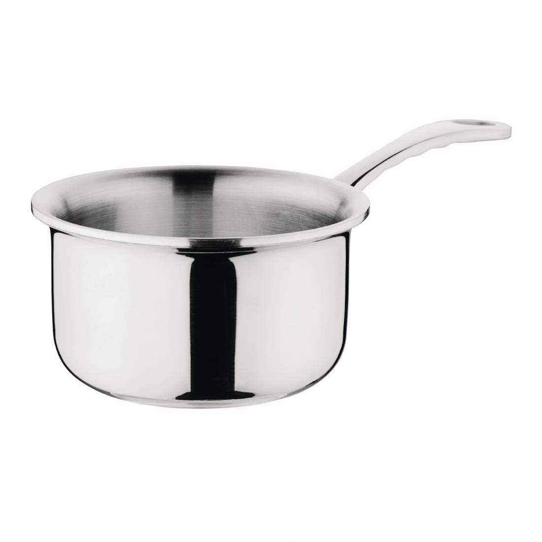 Vogue Stainless Steel & Aluminium Tri - Wall Mini Saucepan 90mm