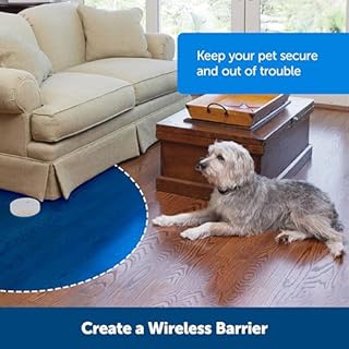 PetSafe Pawz Away Extra Indoor Pet Barrier Transmitter - Teaches Boundaries Indoors - Wireless Fence Signal - Compatible with Pawz Away Receiver Collars - Battery-Powered Training Device