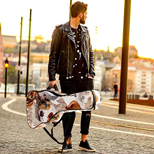 Housse rembourrée imperméable en tissu Oxford pour guitare avec bandoulière réglable - Les Beatles, Paul McCartney, John Lennon, RIngo Starr, George Harrison Housse rembourrée imperméable en tissu Oxford pour guitare avec bandoulière réglable – Image 7