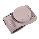 Easy Hood Case for Canon Powershot G7 X Mark III Digital Camera, Soft Silicone Protective Cover with Removable Lens Cover for Canon Powershot G7X Mark III DSLR Camera (Grey) gallery image