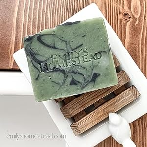 Emily's Homestead Natural Variety Bar Soap, 3 Pack, Cucumber Oak, Peppermint Oatmeal, Woodland Walk, Gift Set Emilys Homestead Natural Variety Bar Soap 3 Pack Cucumber Oak Peppermint Oatmeal Woodland Walk Gift Set