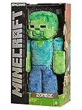 JINX Minecraft Zombie Plush Stuffed Toy (Multi-Color, 12