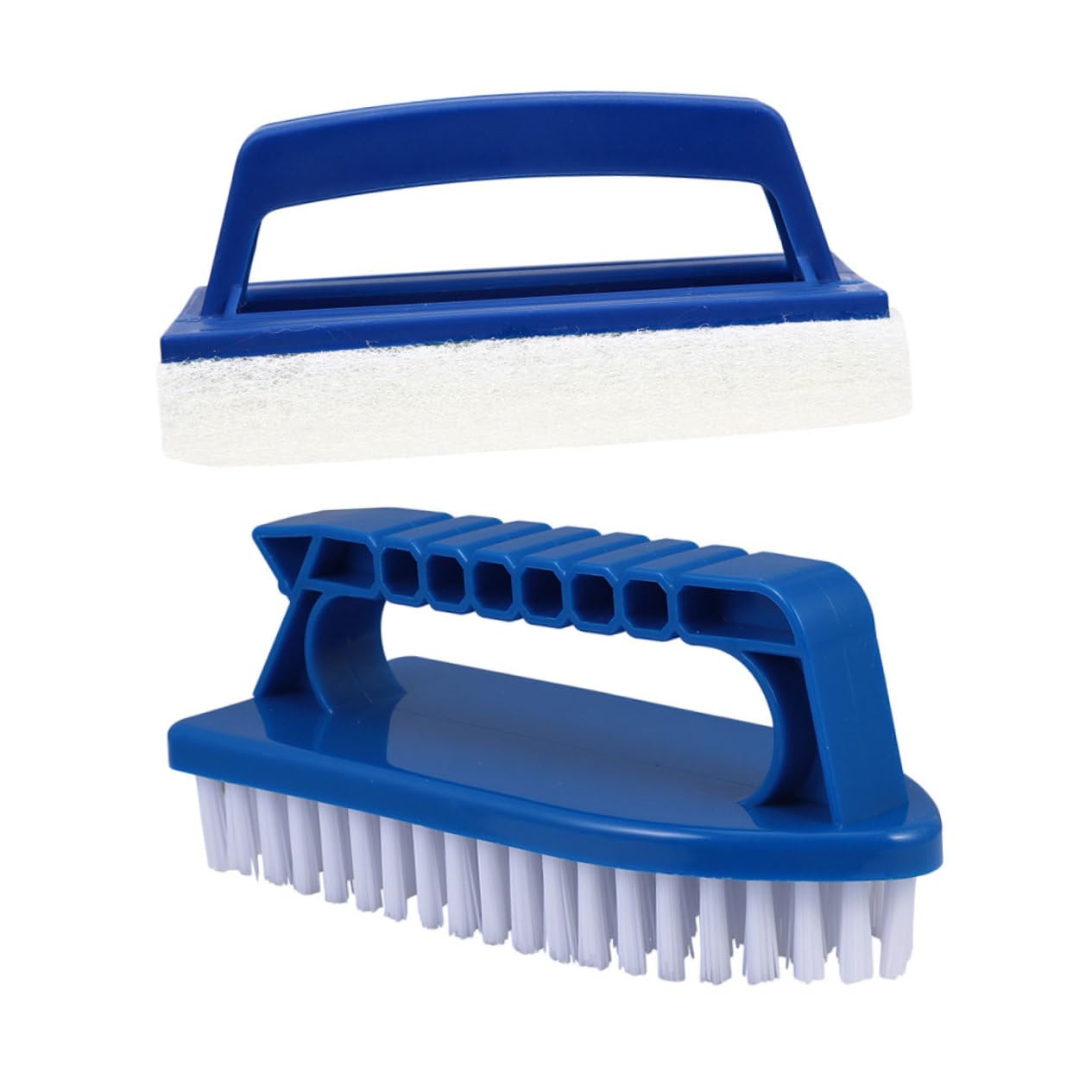 GANAZONO Multipurpose Cleaning Brush for Swimming Pool 2pcs Pool Brush Set Easy to Use Durable for Tiles Gaps Corners
