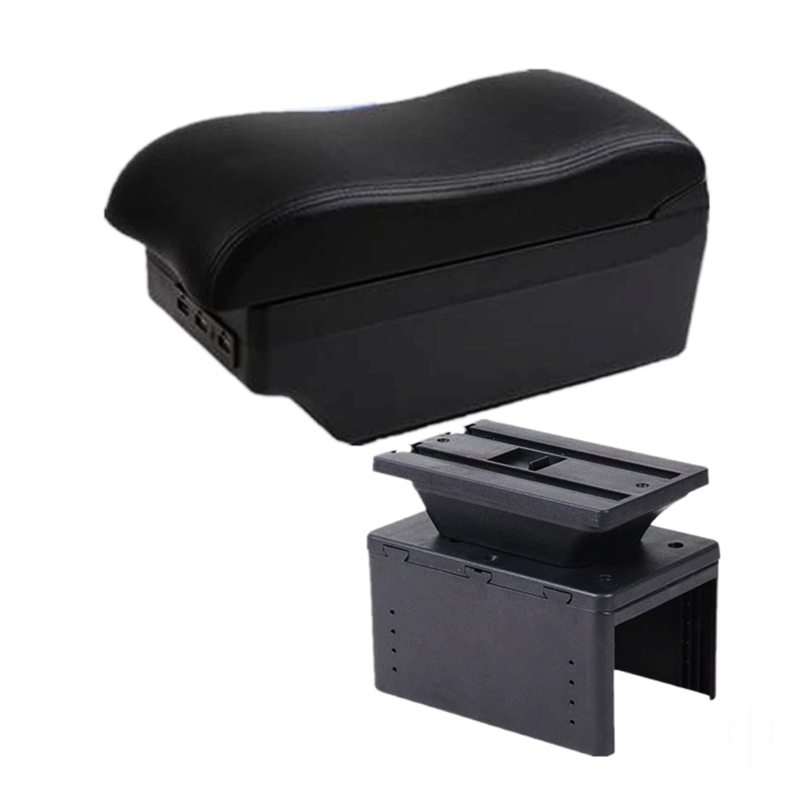 GTDTKGANAK Storage Box For Opel For Crossland X Armrest Center Storage For Box Retrofit With USB Charging(C1 7 Usb)