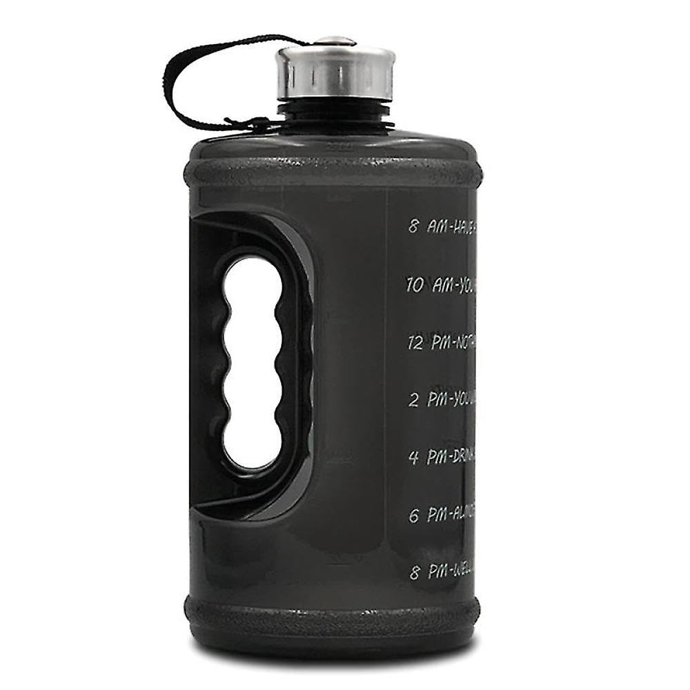 JOYHAPPST Motivational Water Bottle With Time Marker, Bpa-free Leak-proof Water Jug For Fitness,gym And Outdo