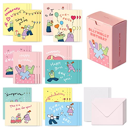 Monolike Carte jour par jour pour vos messages d'anniversaire créatifs au quotidien
