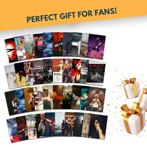 Image of Diljit Dosanjh (Set of 40) | Diljit Dosanjh Mini Posters (15 x10 cm) | Mini Posters of Diljit Dosanjh's songs for Wall, Bedroom, Living room | Punjabi Singer Diljit Dosanjh | Double Tape Included
