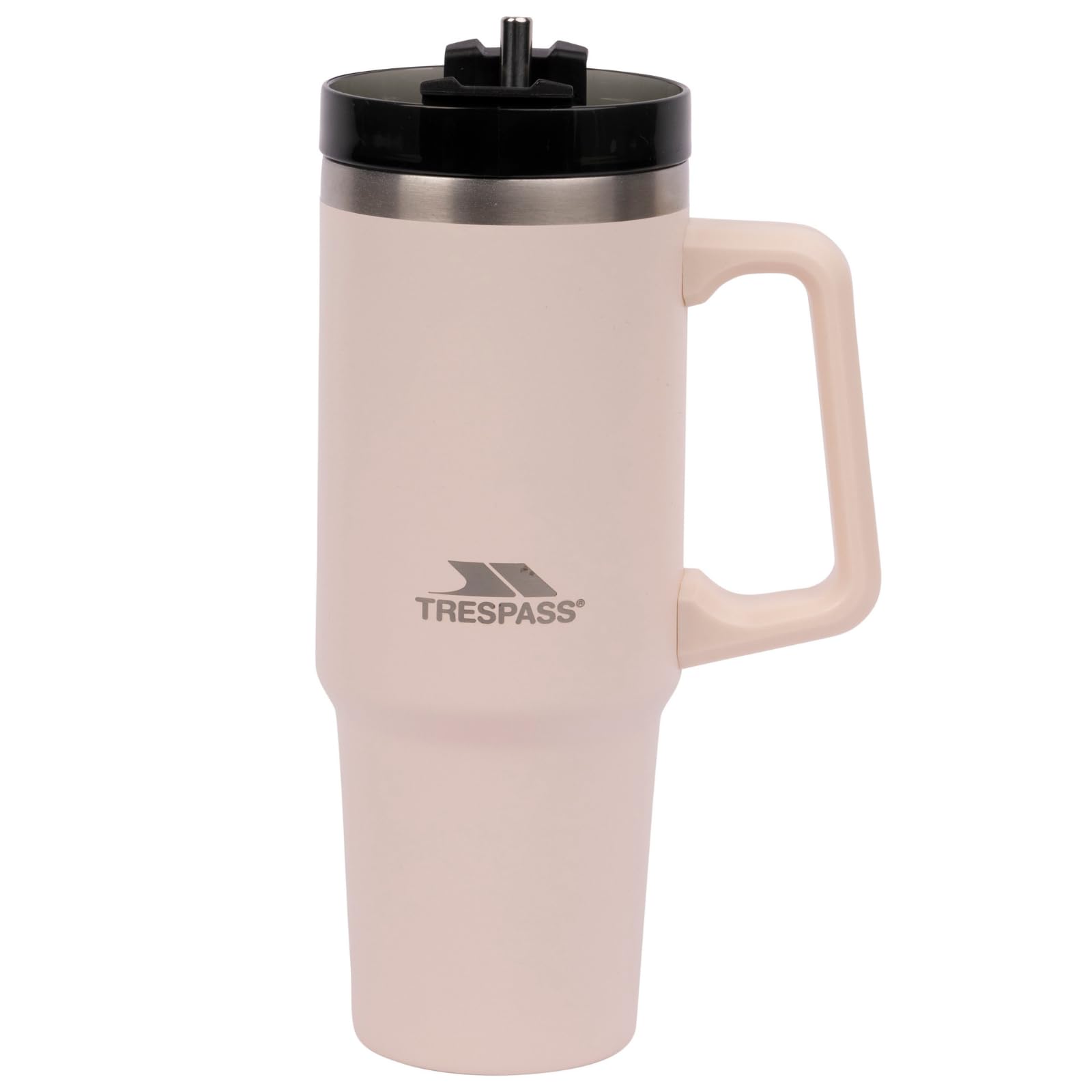 Trespass Men's Dusty Pink 30Oz Stainless Steel Mug Bigup One Size