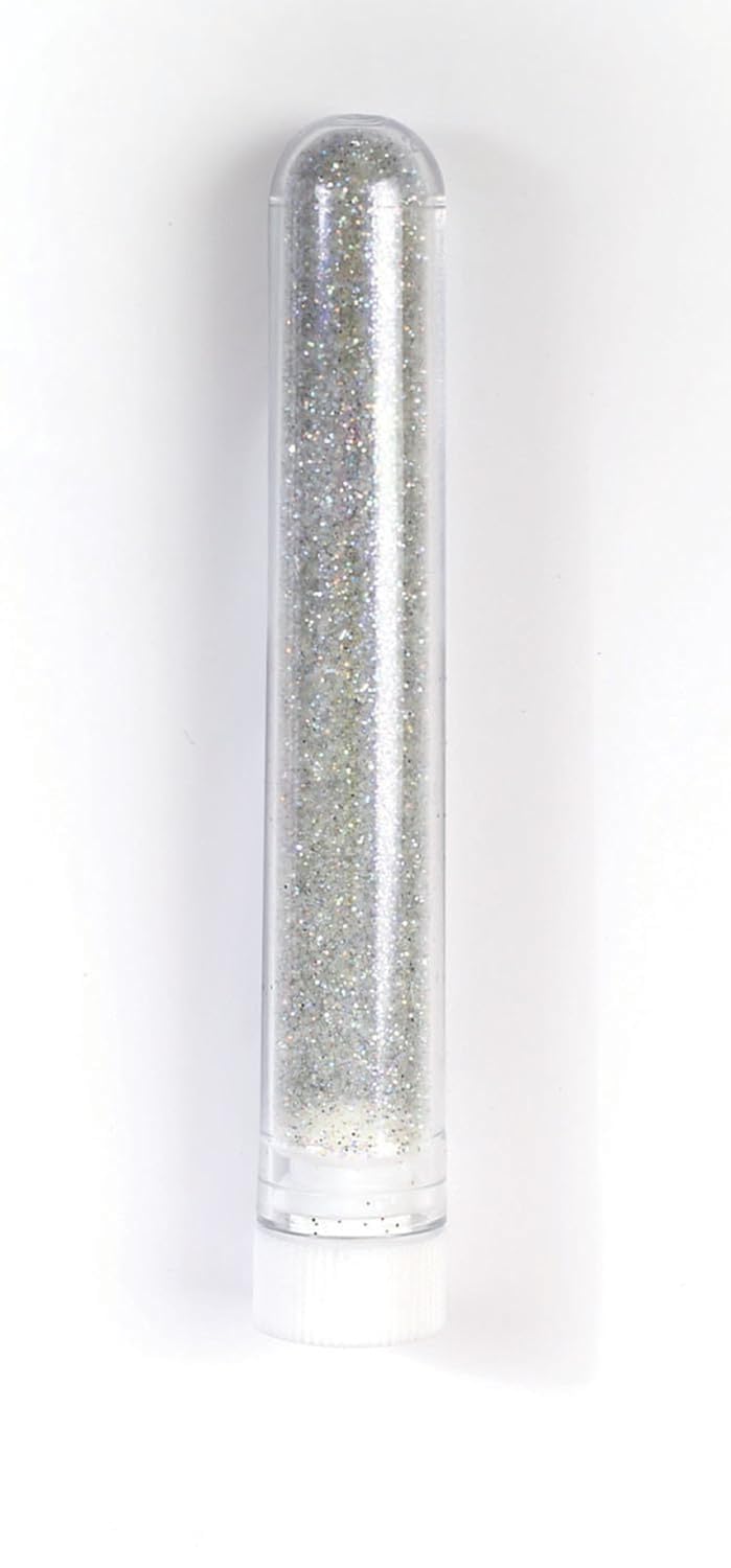 PW Fine Glitter Powder 3 g Tube Light Grey