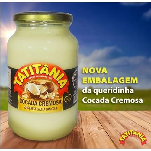 3 Cocadas Cremosas Tradicional 680g - Tatitânia