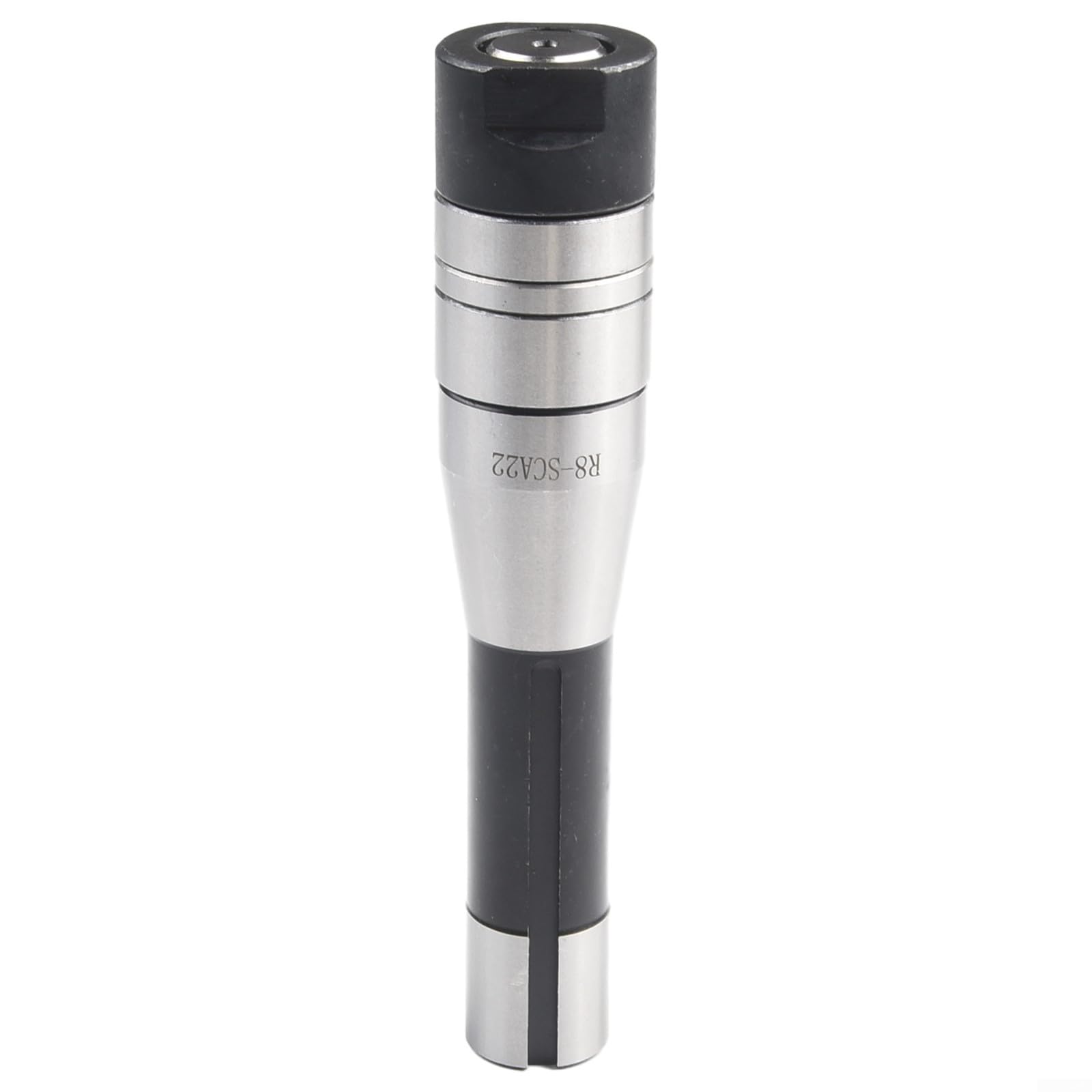 Eawfgtuw Tonnelle de fraisage à tige R8 pour fraises de 22 mm avec filetage de barre d'attelage de 7/16"-20, longueur 189 mm, finition oxydante noire, compatible avec engrenages, fraises à visage et