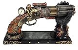 Photo Gallery veronese statuina a 6 barili steampunk display pistola pistola prop w/guanto guanto stand statua Photo Gallery veronese statuina a 6 barili steampunk display pistola pistola prop w/guanto guanto stand statua