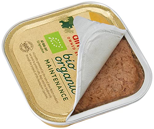 almo nature Bio Organic Maintenance nass für Katzen - mit Huhn 85 g x 19 stück, 1.62 kg