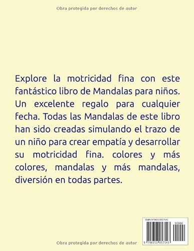 Mi Primer Mandala: Contiene trazo grueso para desarrollar la motricidad fina