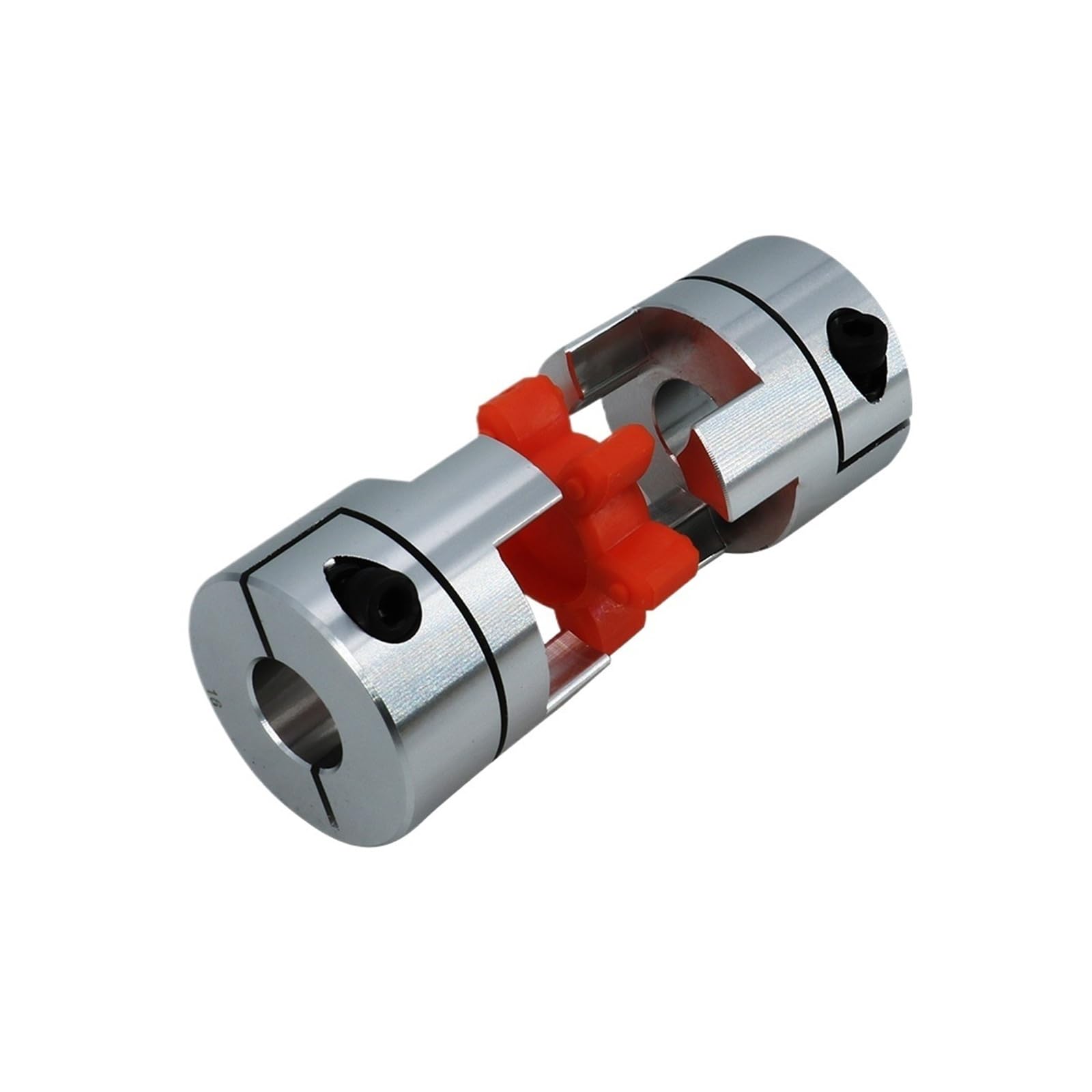 Kupplung D55L66 Aluminium Plum Flexible Wellenkupplung Motorstecker Führungslänge 12-38 mm(17X30)