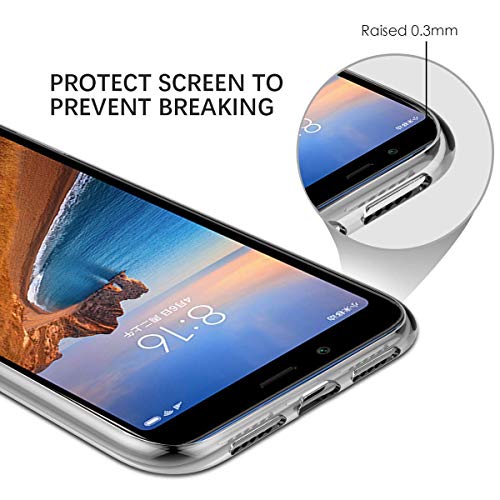 Image of COVERBLACK Back Cover for Mi Redmi 7A - MZB7989IN - Transparent