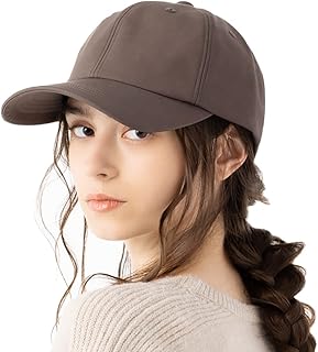 [Ｌｏｏ＆ｃ] [ルーアンドシー] 帽子 キャップ レディース 大きいサイズ 深め フェイクレザーキャップ 紫外線対策 uvカット スタンダードキャップ BIGサイズ ユニセックス CAP ストリート モード サイズ調整可能