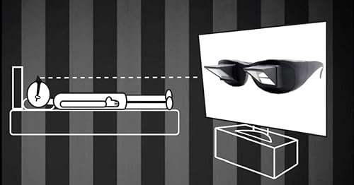 Periscopio Gafas Periscopio Lector Horizontal Gafas - Ver TV en la Cama!