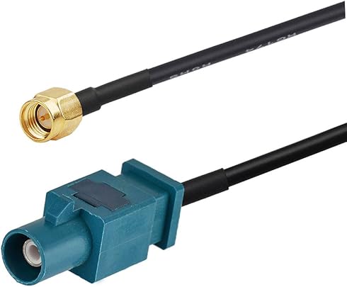 Eightwood  Fakra  antenna DAB per auto  Adattatore antenna per auto  radio  DAB  GPS  Fakra  amp quot Z amp quot 