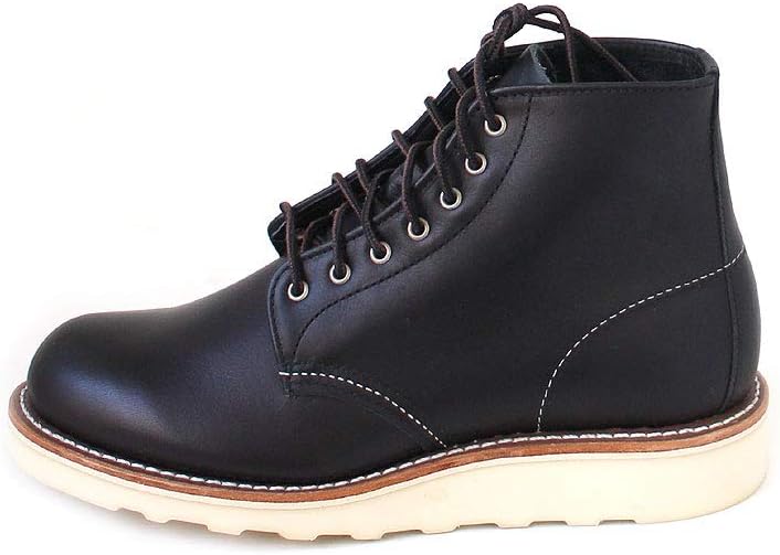 Red Wing Heritage 6 Round Toe Black Boundary 6 M (B)