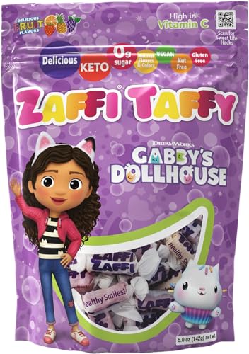 Zollipops Candy Clean Teeth Keto Sugar Free Taffy, Assorted Flavors, 5 Oz Pack of 1 - Thumbnail 2