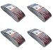 Produktbild Schleifband, 75 mm x 533 mm, 20 Stück Inc Körnung 40, 60, 80 und 120