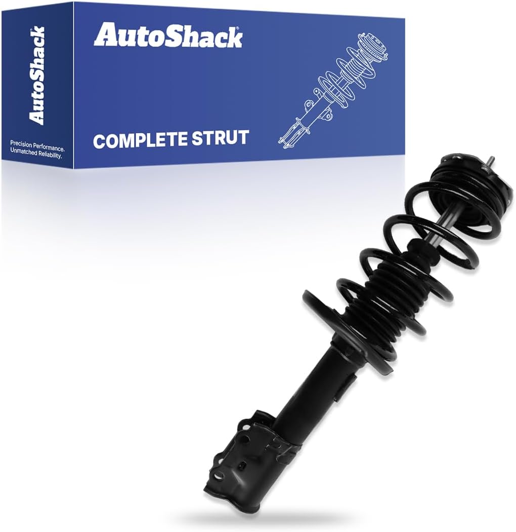 AutoShack Front Complete Strut & Coil Spring Left Replacement for 2014-2019 Ford Fiesta 1-PC