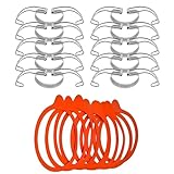 Die Einkochringe aus Natur-Kautschuk sorgen mit den passenden Klammern für das luftdichte Verschließen der Einkochgläser beim Einmachen