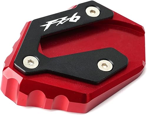 Miniatura 10 de Tablero de extensión para Yamaha FZ1 FZ 1 2006-2015 FZ6 FZ6R FZ6-S2 2004-2009 motocicleta Kickstand Ampliadora Placa Soporte lateral Soporte de