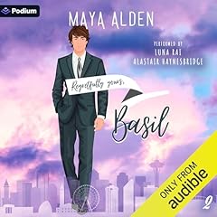 Basil Audiolibro Por Maya Alden arte de portada