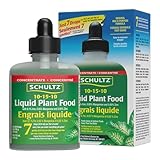 Schultz All Purpose Liquid Plant Food 10-15-10, 118 ml – Concentrated Fertilizer for Indoor & Outdoor Plants, Flowers & Vegetables with Easy Dropper