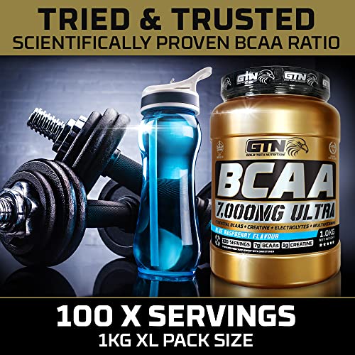 51BJsPtaGeL Gold Tech Nutrition BCAA Powder | Amino Acid Powder BCAA 100 Servings 7000mg Per Serving | BCAA Powders Amino Acid with… - Image 7