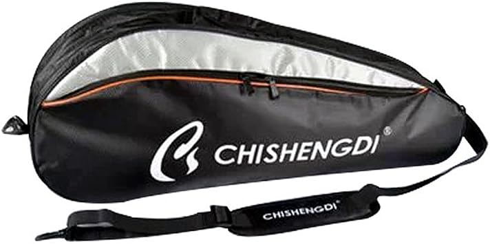 Badminton Racket Shoulder Bag Backpack with Shoe Compartment, Multifunction 6 Racquets Tennis Bag for Men and Women, 12 Rackets Bag