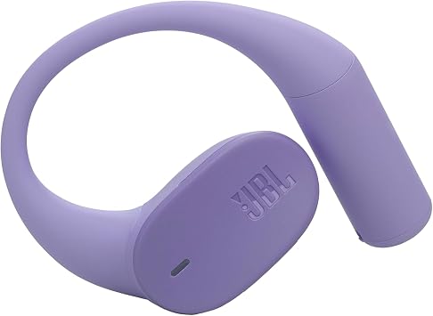JBL Sense Lite, True Wireless Kulaklık, Mor | Bluetooth 5.4, kulak askısı tasarımı ve hava hattı, JBL OpenSound teknolojisi, 32 saat çalma süresi, IP54 su/toz koruması